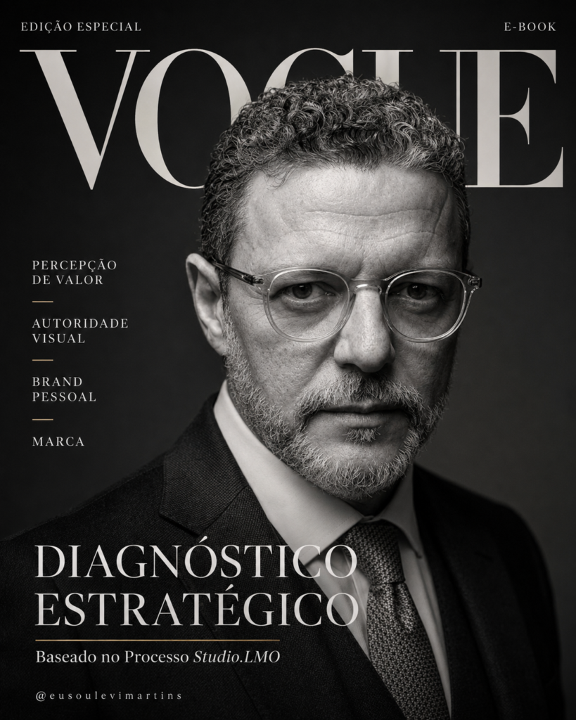 Retrato de autoridade produzido com o protocolo Studio.LMO